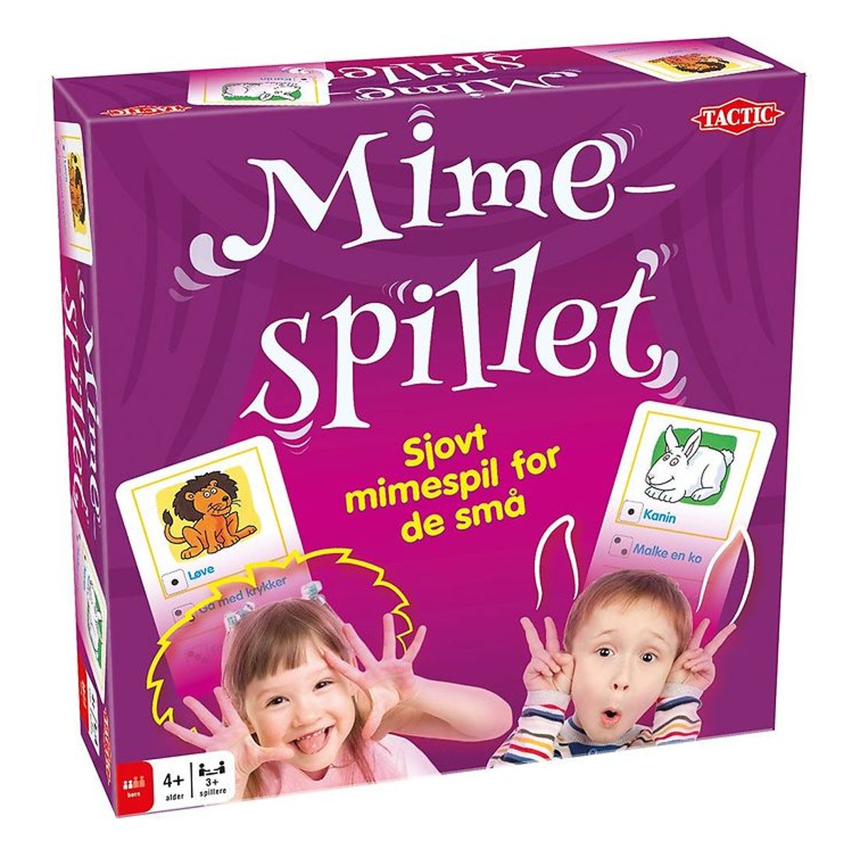 TACTIC Brætspil - Mime-Spillet