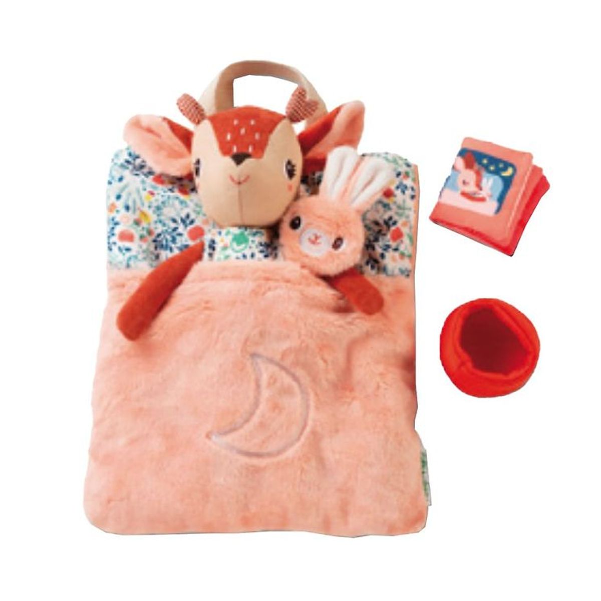 Lilliputiens Bamse - Stella - 25x22 cm - Bedtime Ritual - Orange