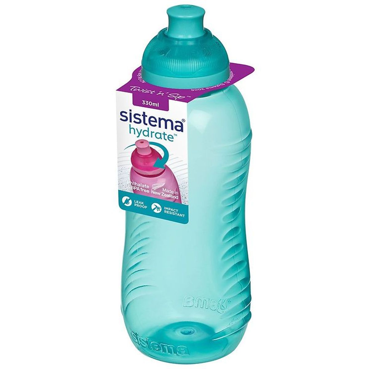 Sistema Drikkedunk - Twist 'n' Sip - 330 ml - Turkis