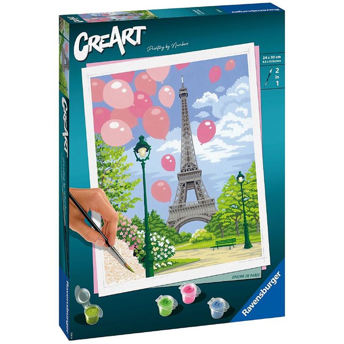 Ravensburger CreArt Malesæt - Spring In PAris