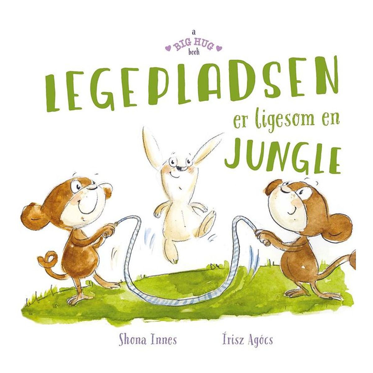 A Big Hug Book Bog - Legepladsen Er Ligesom En Jungle - Dansk