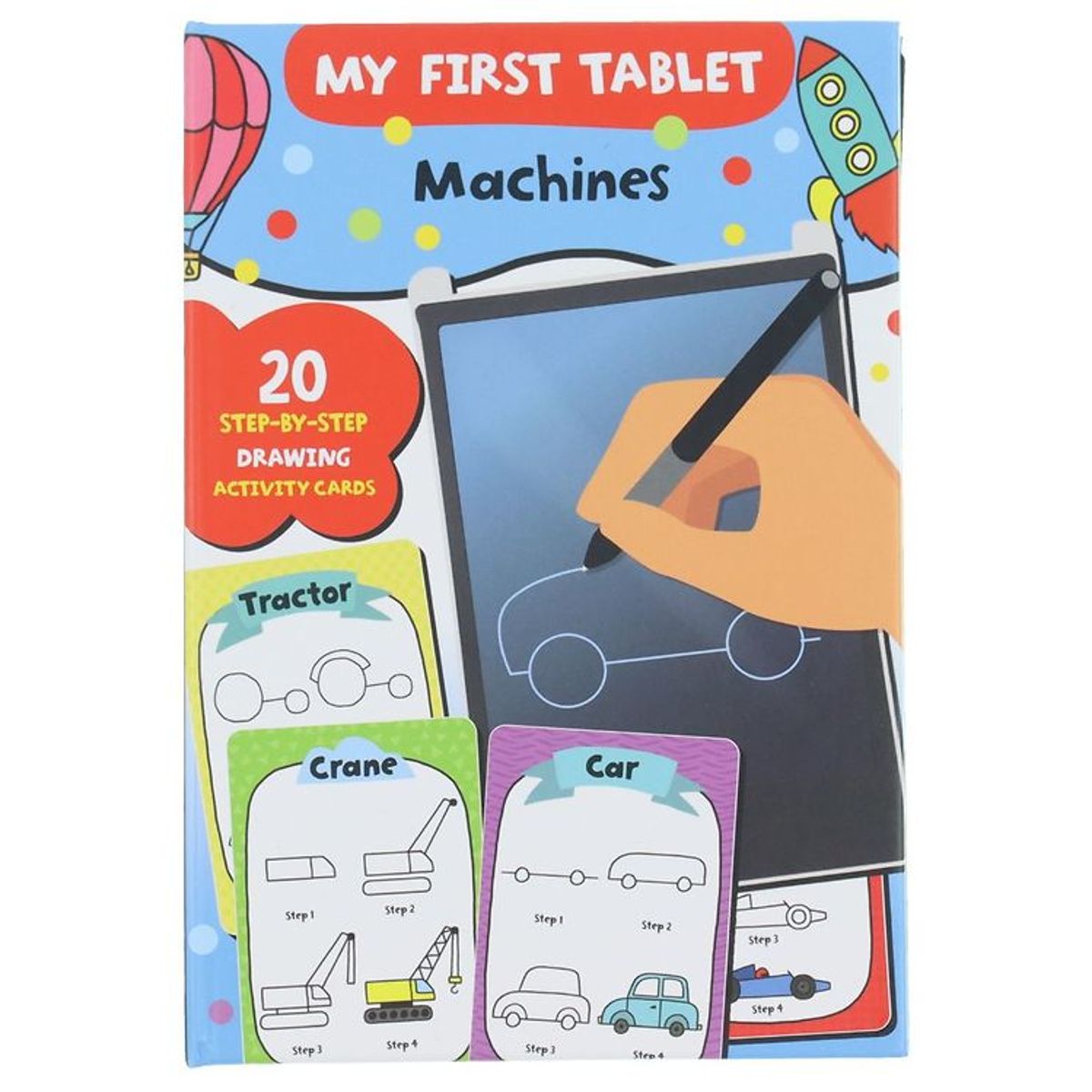 Karrusel Forlag Bog - My First Tablet - Machines - Engelsk