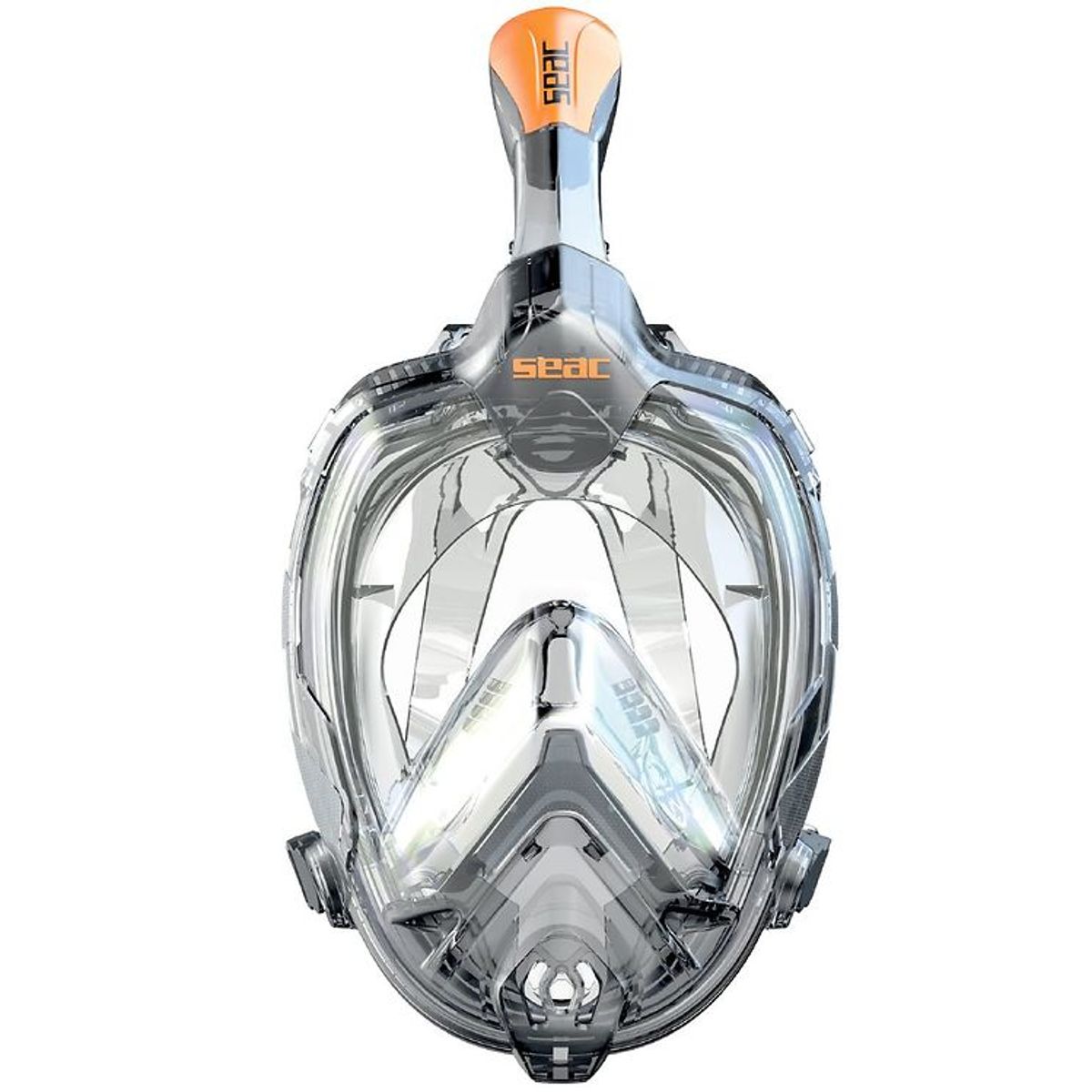 Seac Snorkelmaske - Libera - Sort/Orange