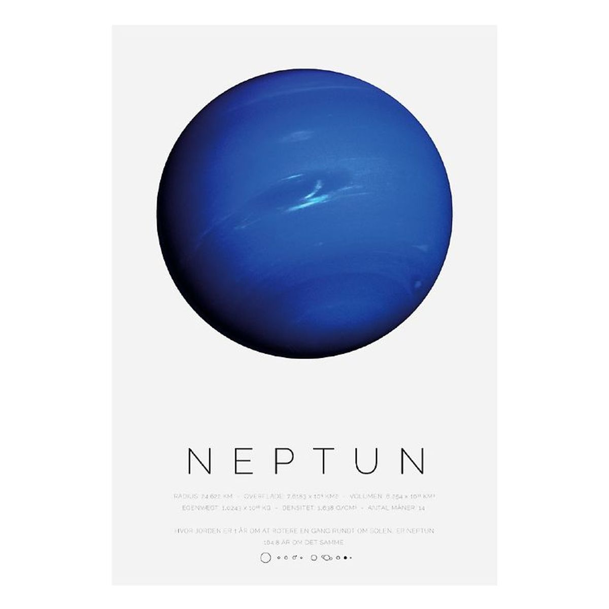 Citatplakat Plakat - A3 - Neptun