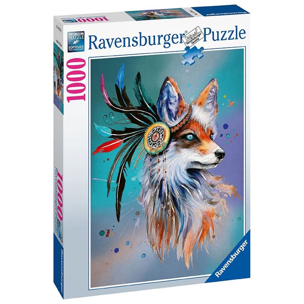 Ravensburger Puslespil - 1000 Brikker - Spirit Fox