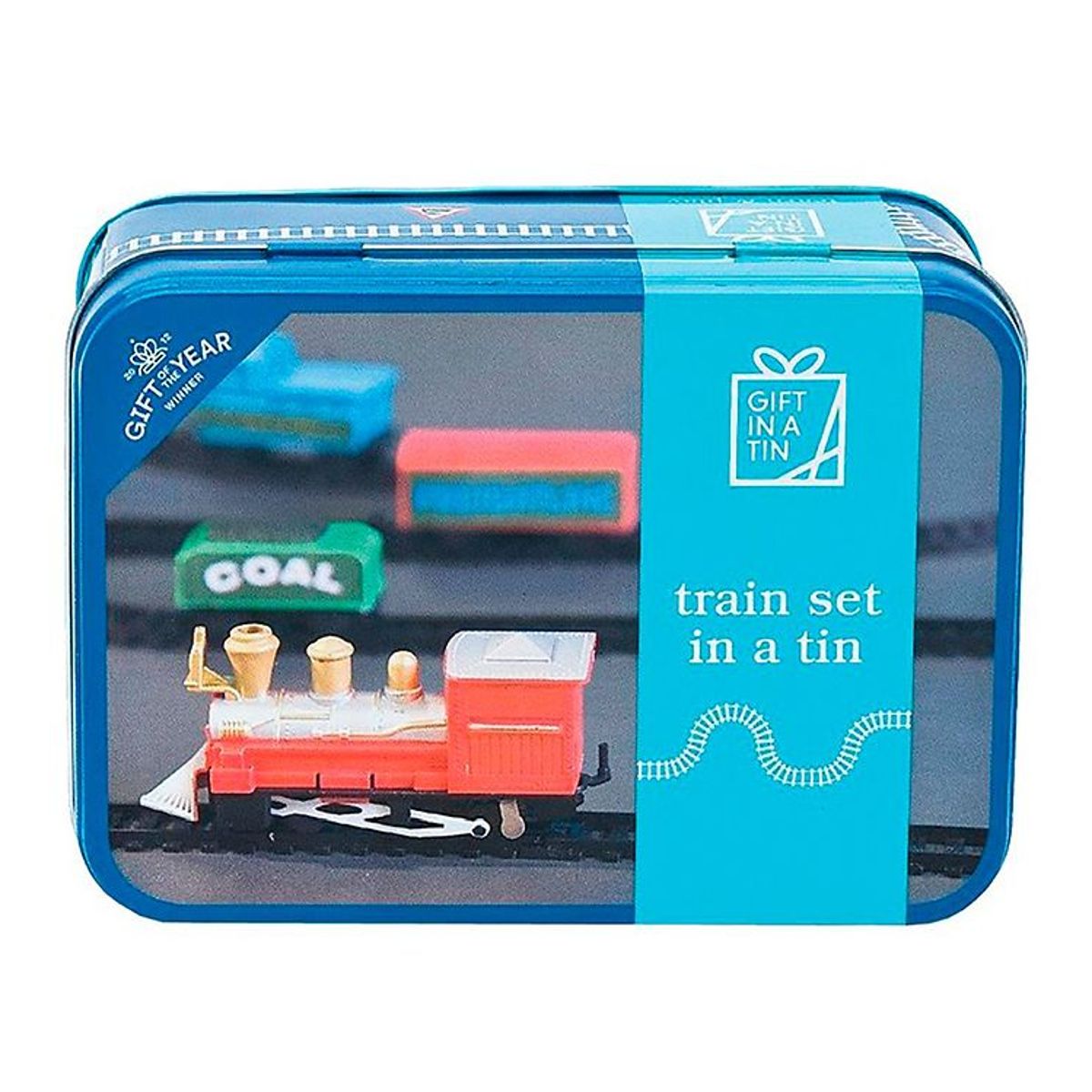 Gift In A Tin Legesæt - Learn & Play - Train Set In A Tin