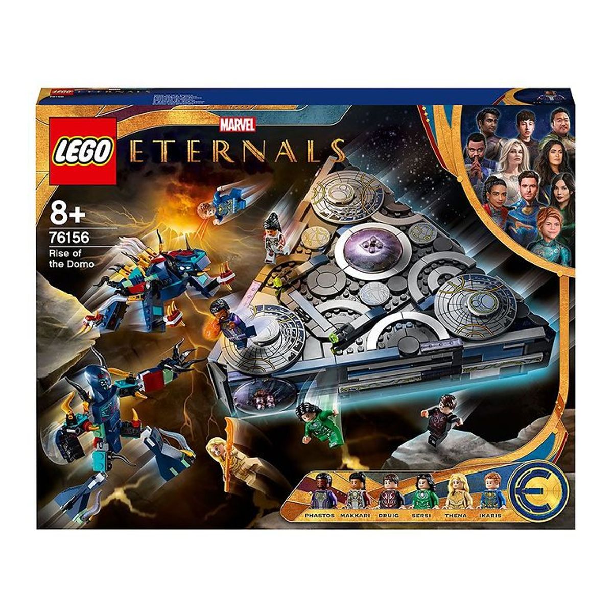 LEGO ® Marvel Eternals - Domo Til Undsætning 76156 - 1040 Dele