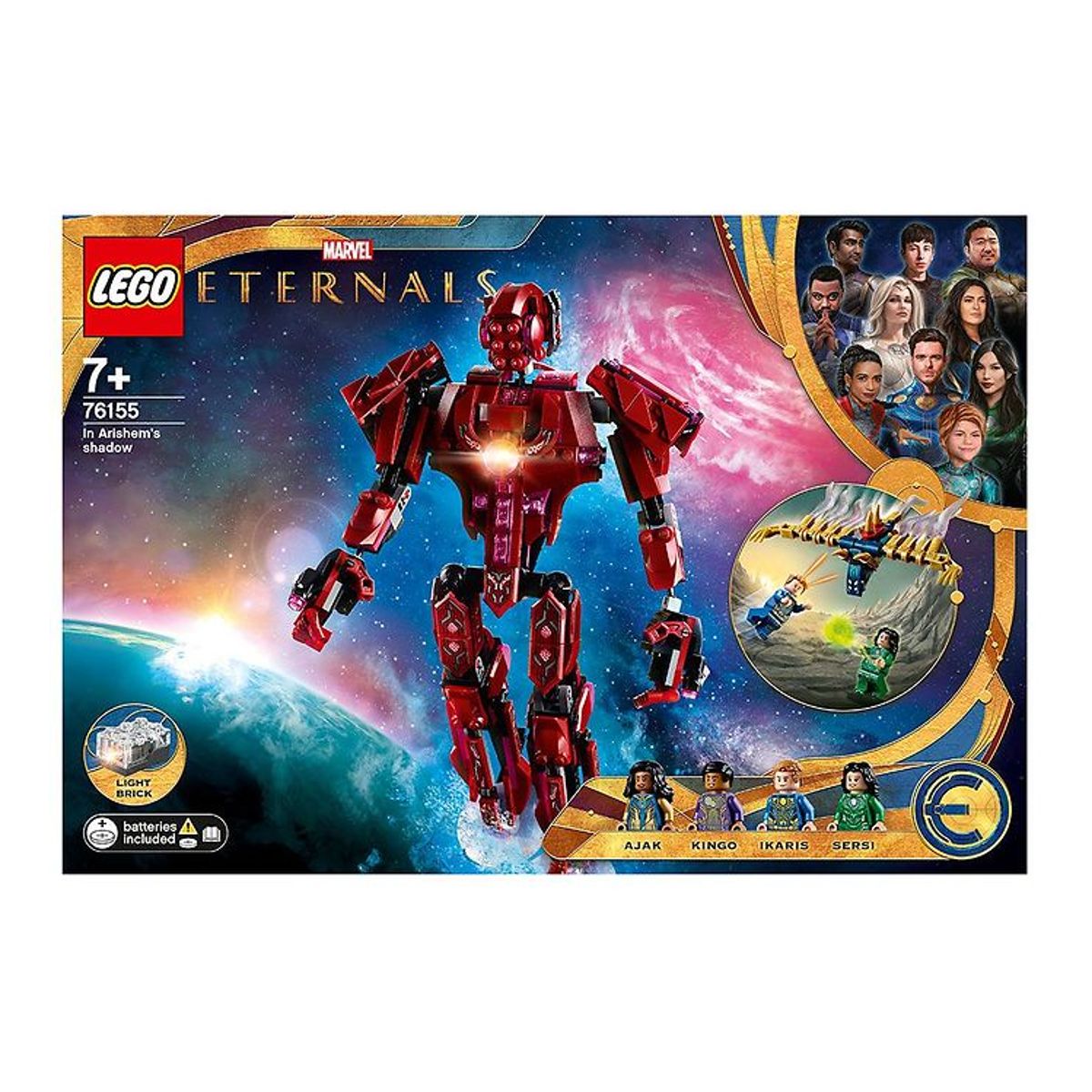 LEGO ® Marvel Eternals - I Arishems Skygge 76155 - 493 Dele