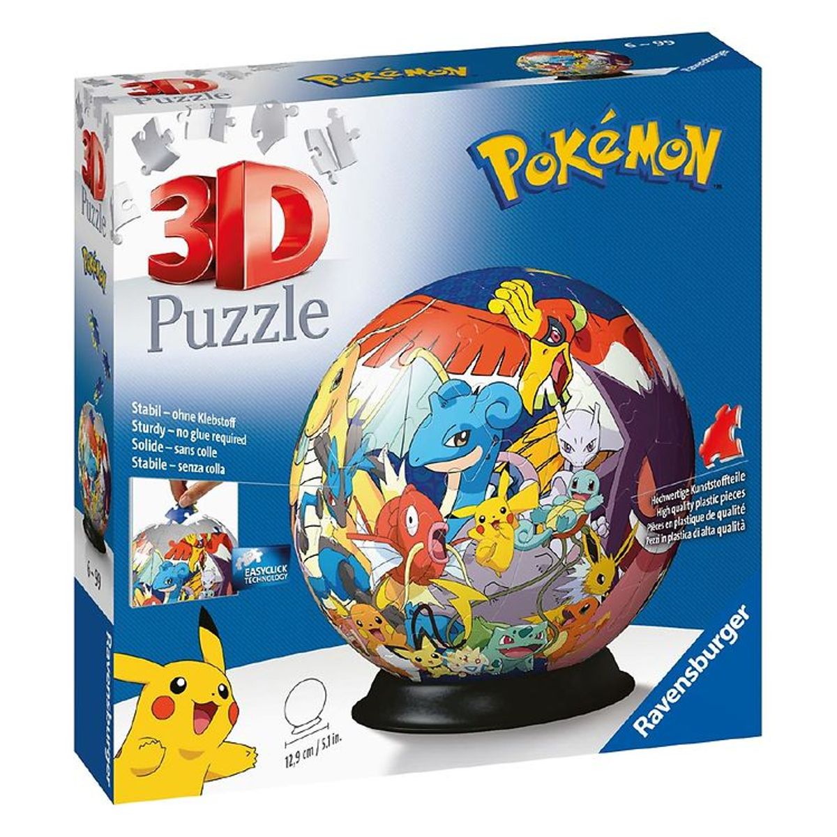 Ravensburger 3D Puslespil - 73 Brikker - Pokémon