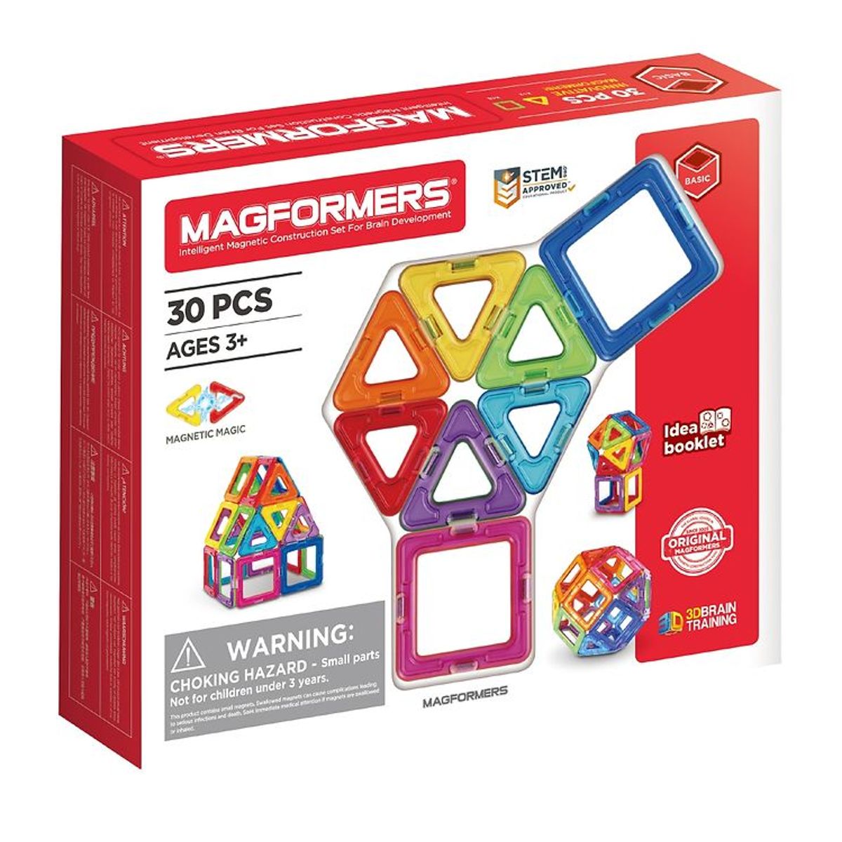 Magformers Magnetsæt - 30 Dele