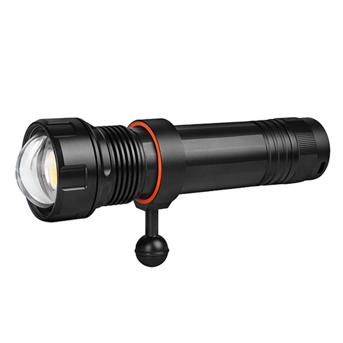 OrcaTorch D950V Videolygte - 10500 lumens Sort