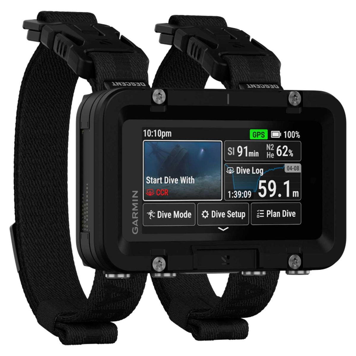 Garmin Descent&trade; X50i Dykkercomputer Sort