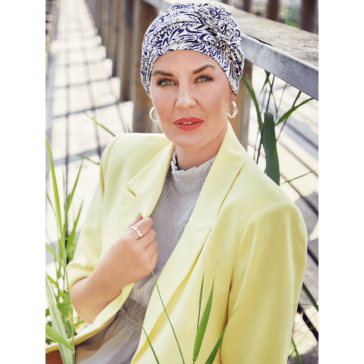 Lotus Turban | Lavender Illusions