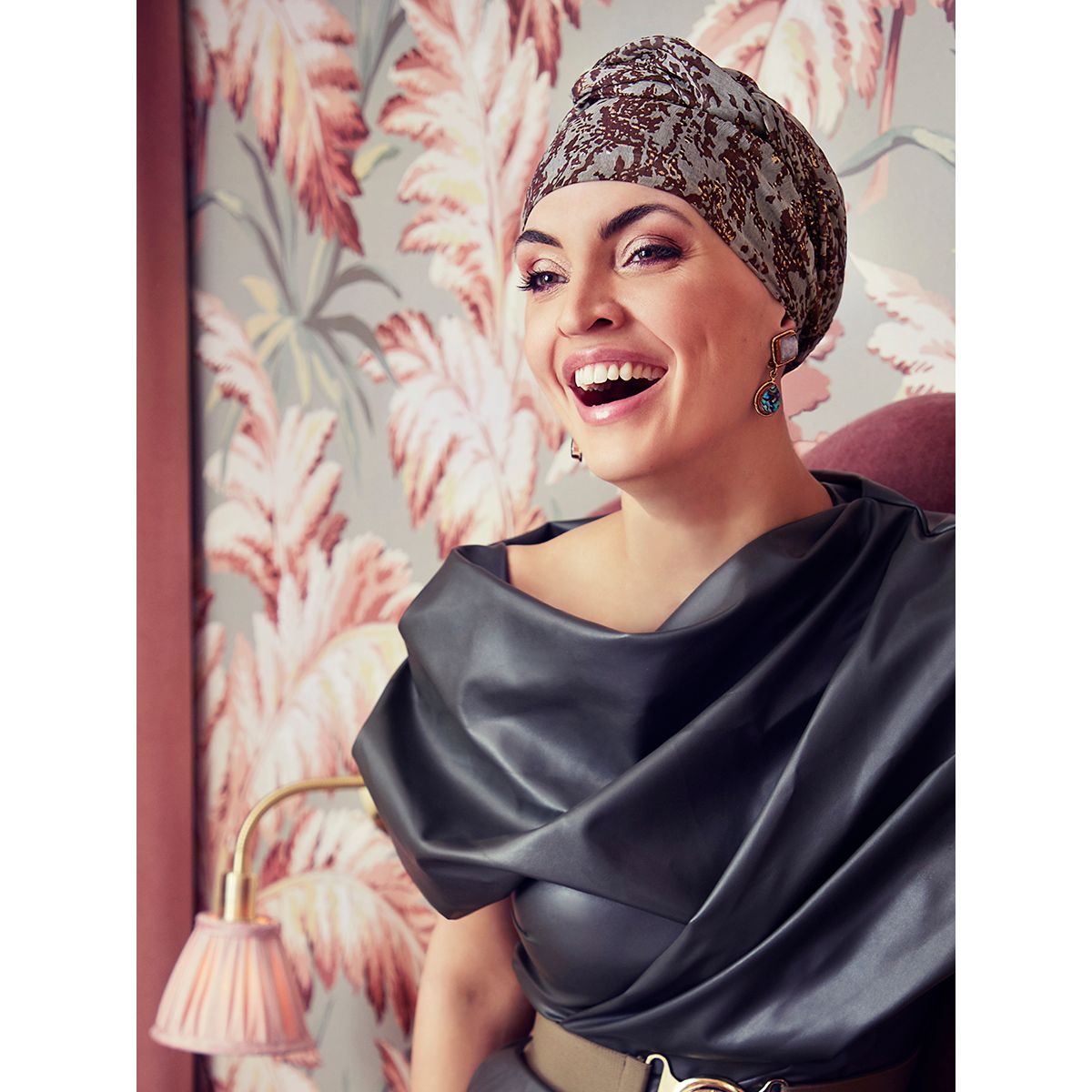 Amber Turban Set | Gold Dust Browns