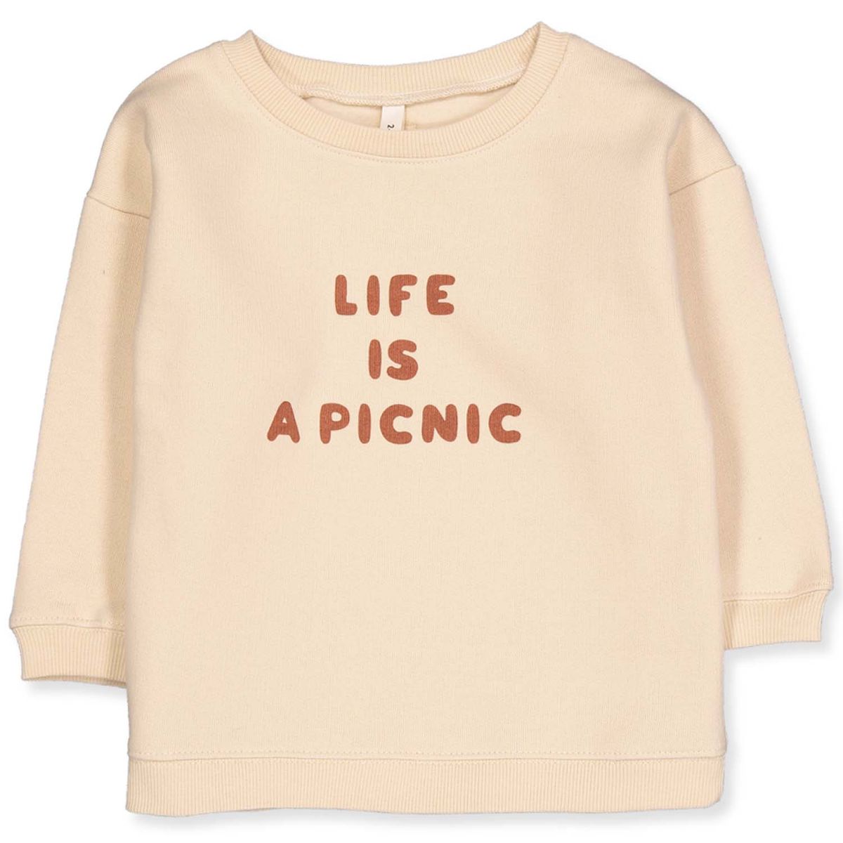 Organic sweatshirt (6-12 mdr)