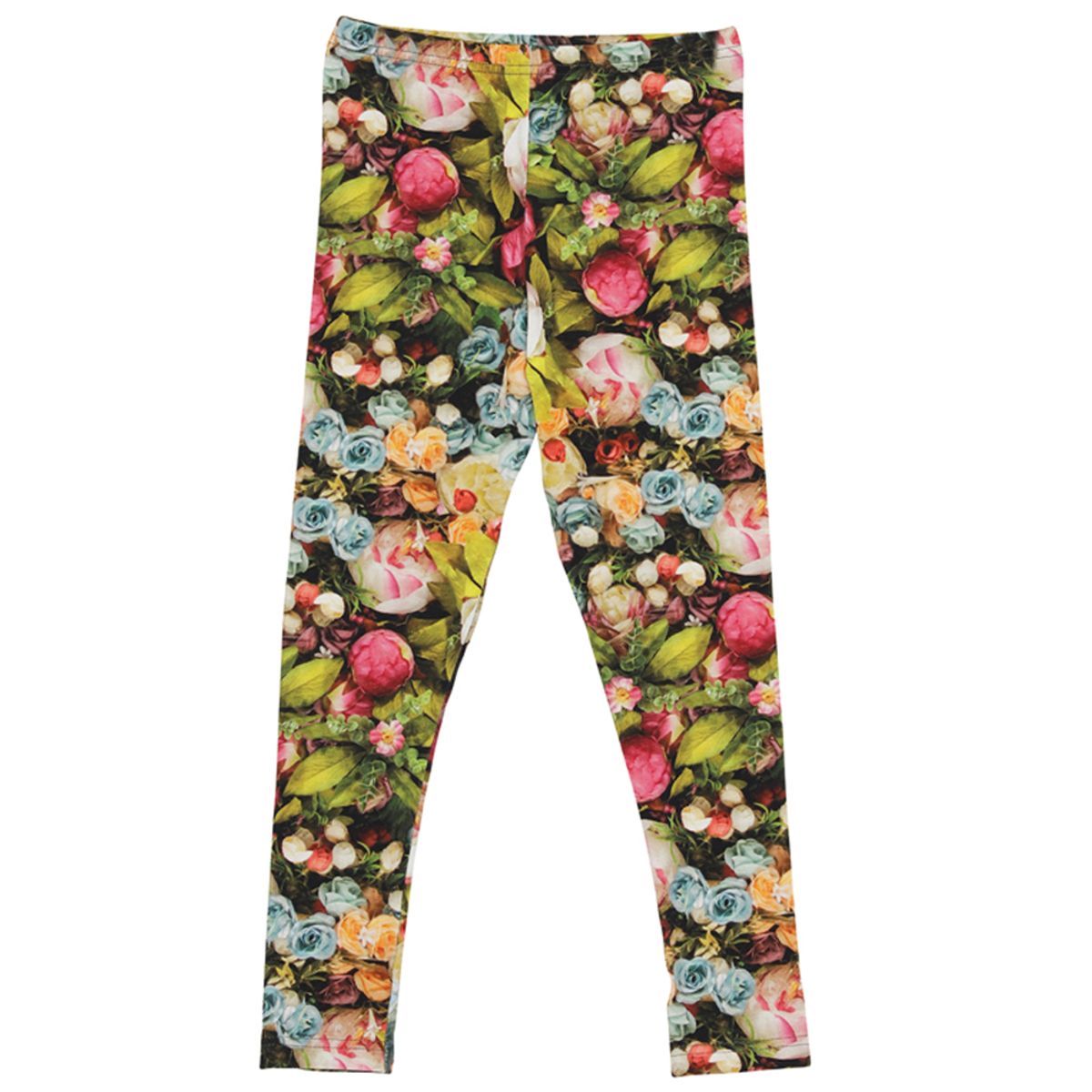 Blomstret leggings (3 år/98 cm)