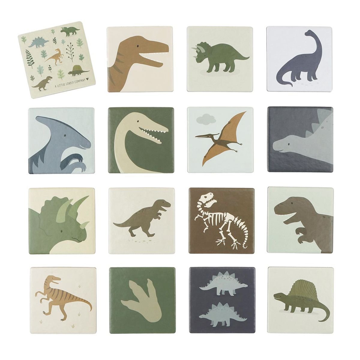 Dinosaurs memory (One size)