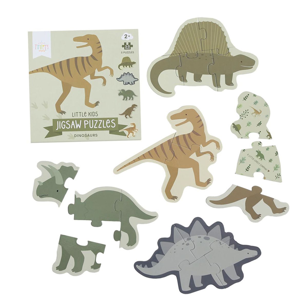 Dinosaurs puslespil (One size)