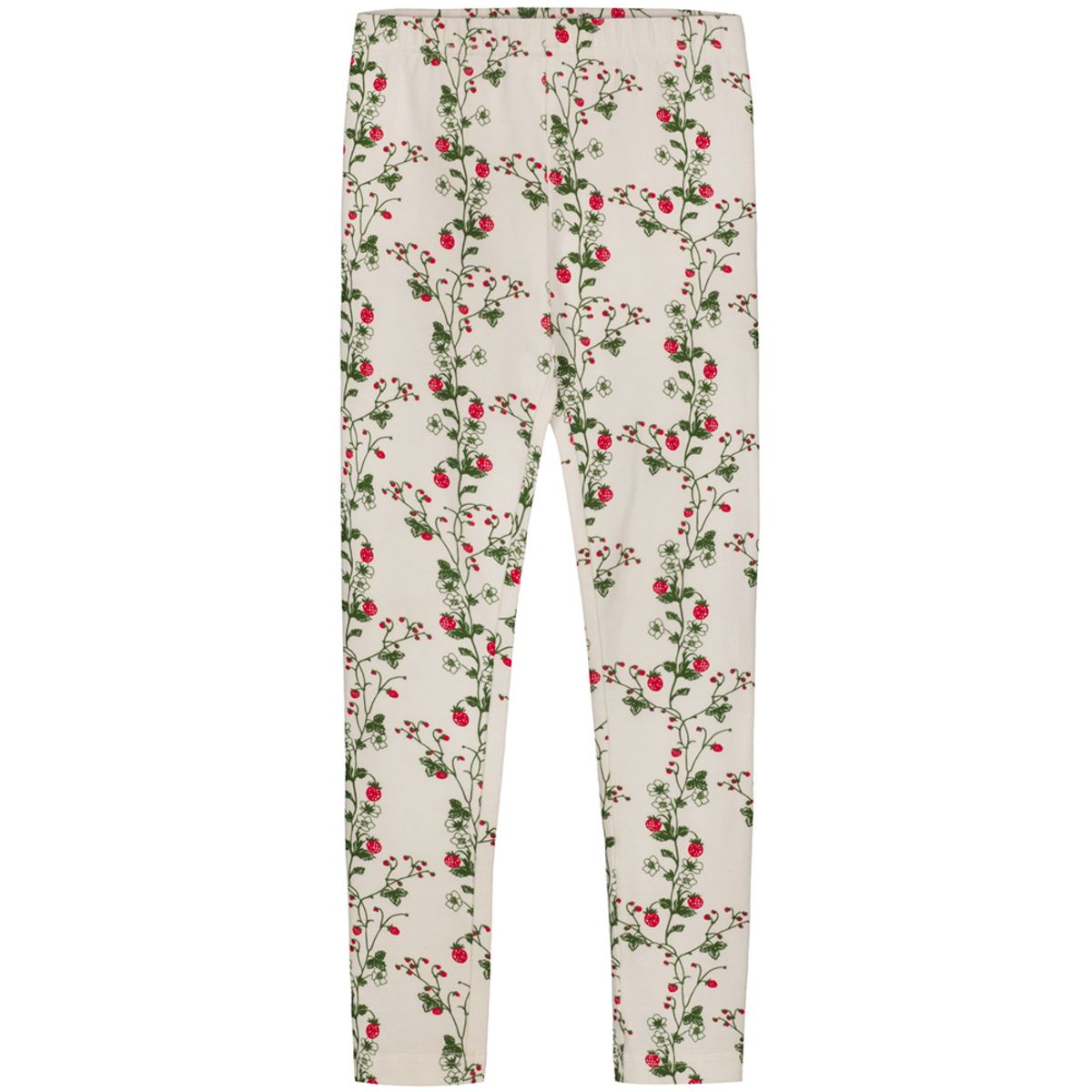 Organic Wild strawberry leggings (98-104 cm)