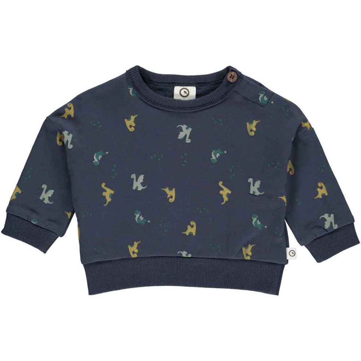 Organic Dragon baby sweatshirt (2 år/92 cm)