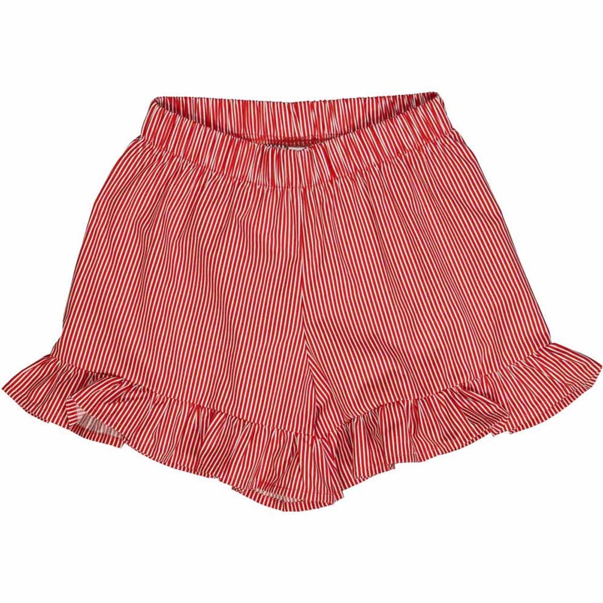 Organic stribet shorts (7 år/122 cm)