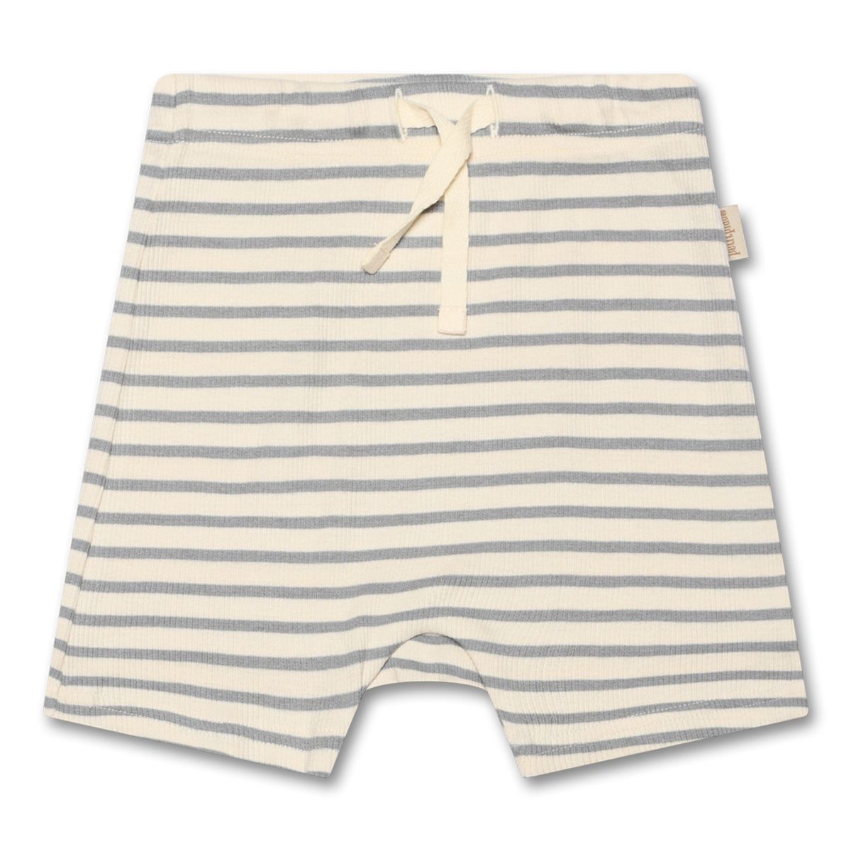 Stribet rib shorts (12 mdr/80 cm)