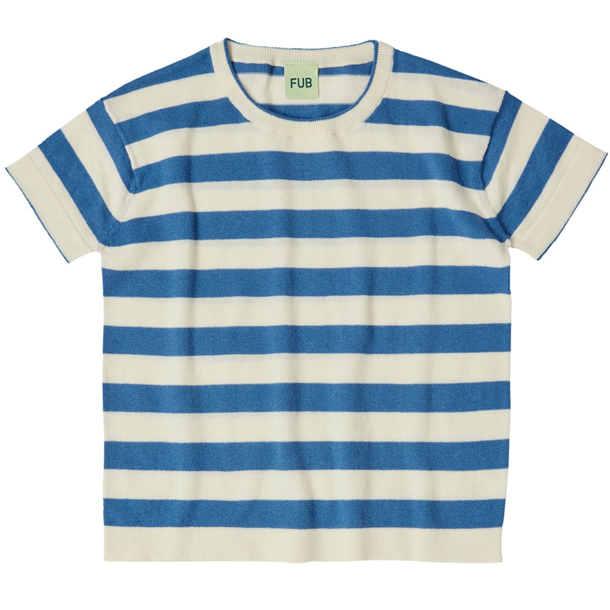 Organic stribet t-shirt (110)