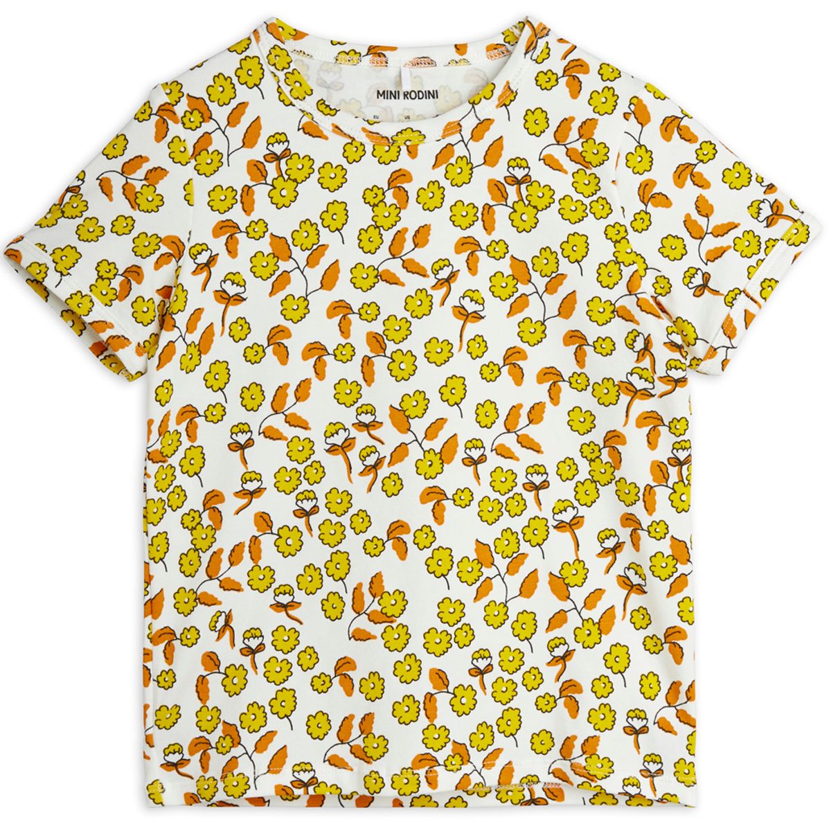 Organic Flowers t-shirt (80-86 cm)