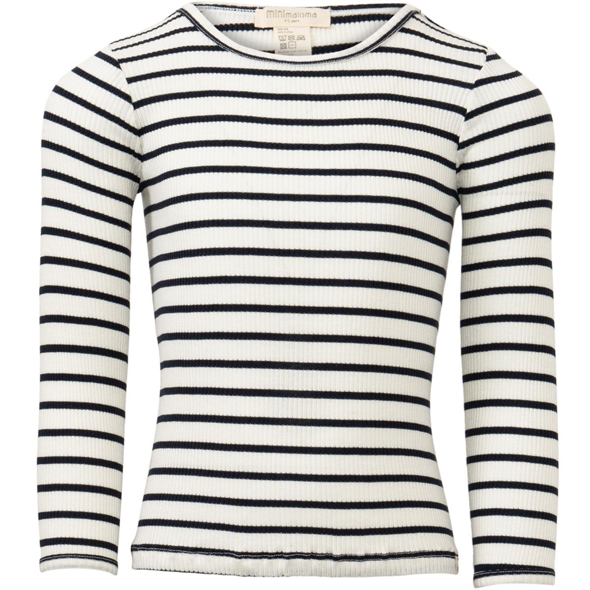 Bergen silke rib bluse (3-4 år)