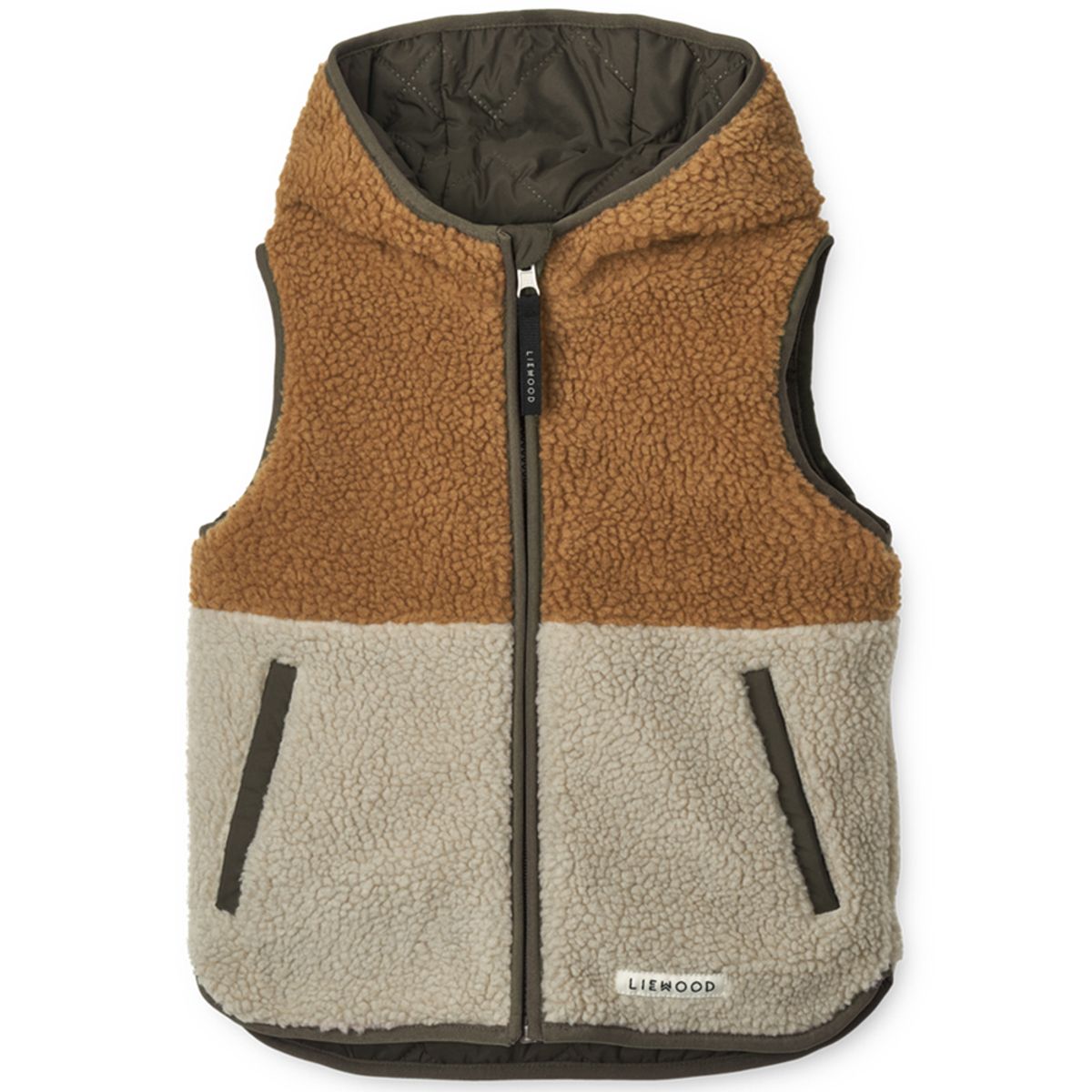 Diana vendbar vest (7 år/122 cm)