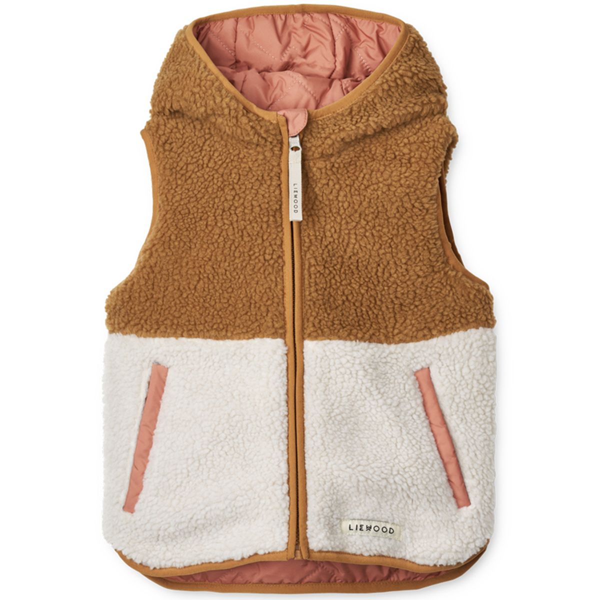 Diana vendbar vest (7 år/122 cm)