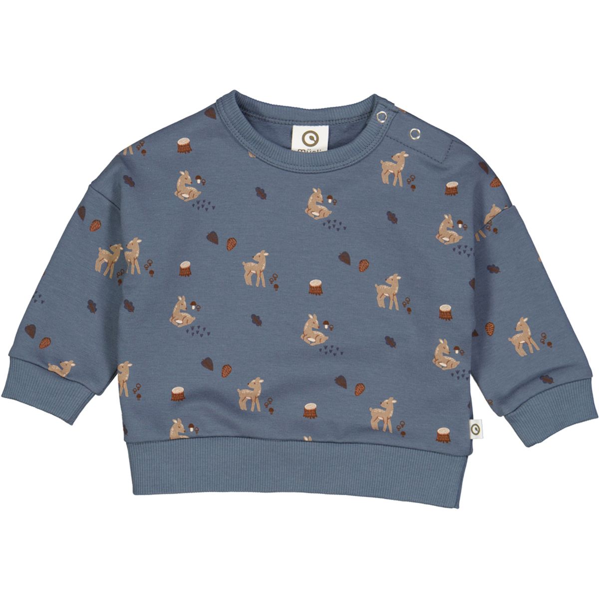 Organic Deer sweatshirt (18 mdr/86 cm)