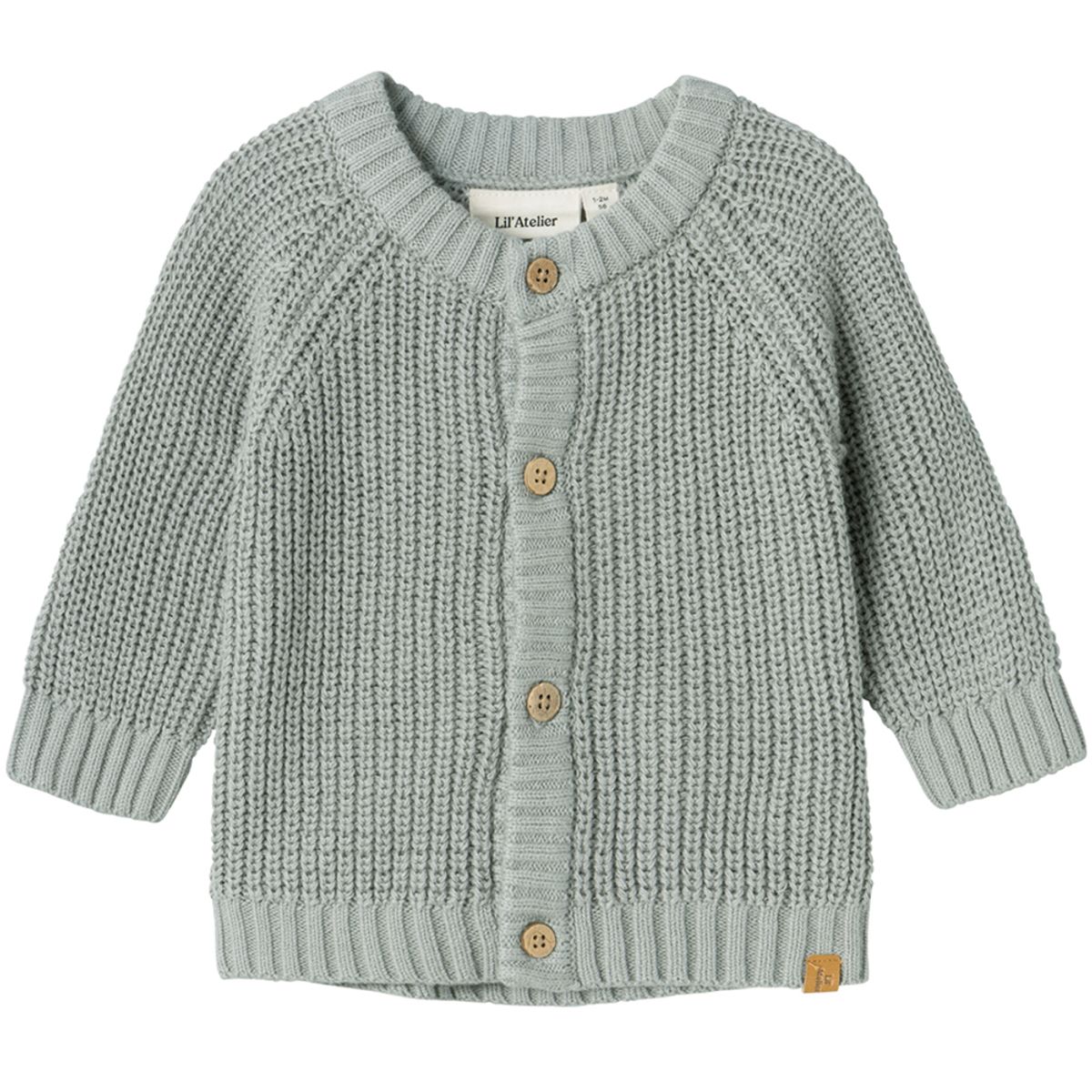 Organic NBNEmlen cardigan (1 mdr/56 cm)