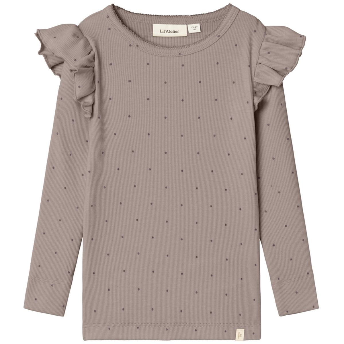 NMFGago Kuo rib bluse (7-8 år)