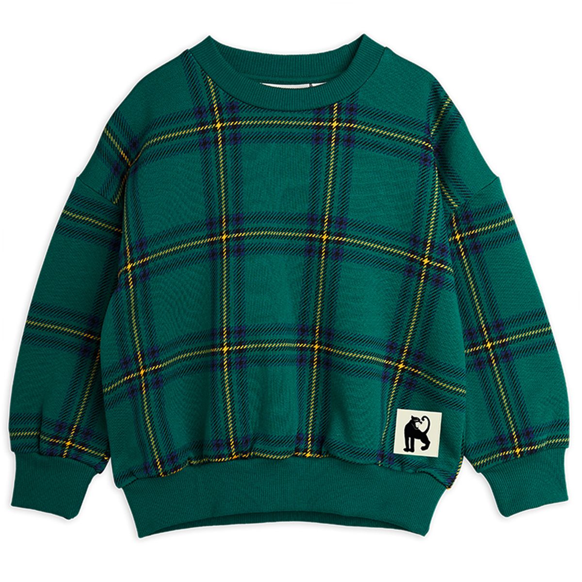 Organic Check sweatshirt (104-110 cm)