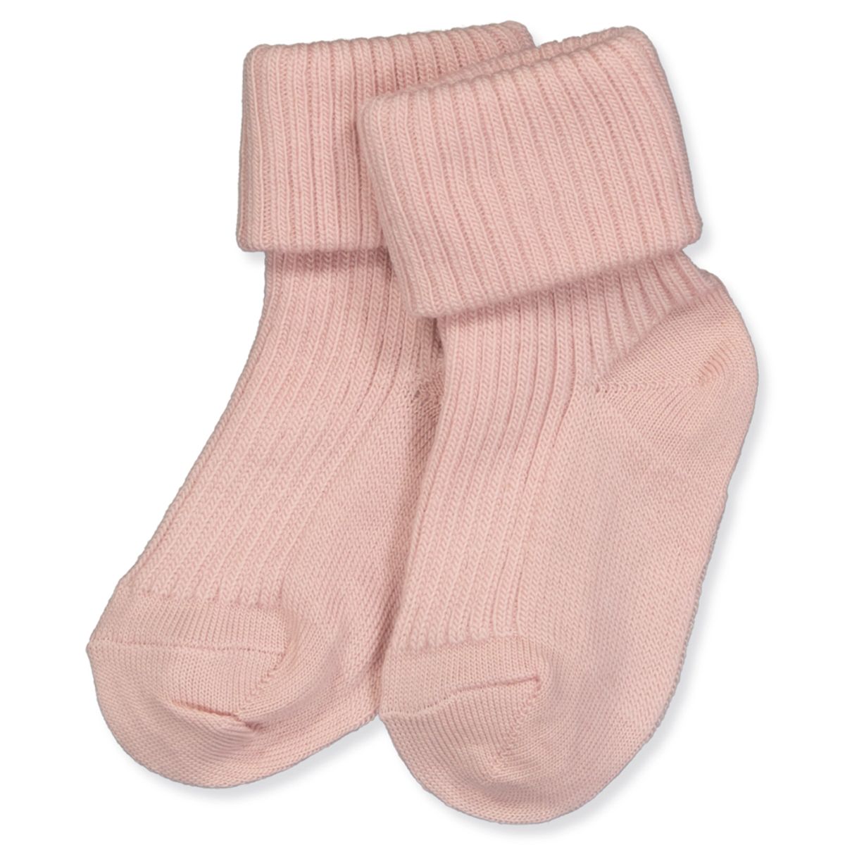 Silver pink uld babystrømper (19-21)