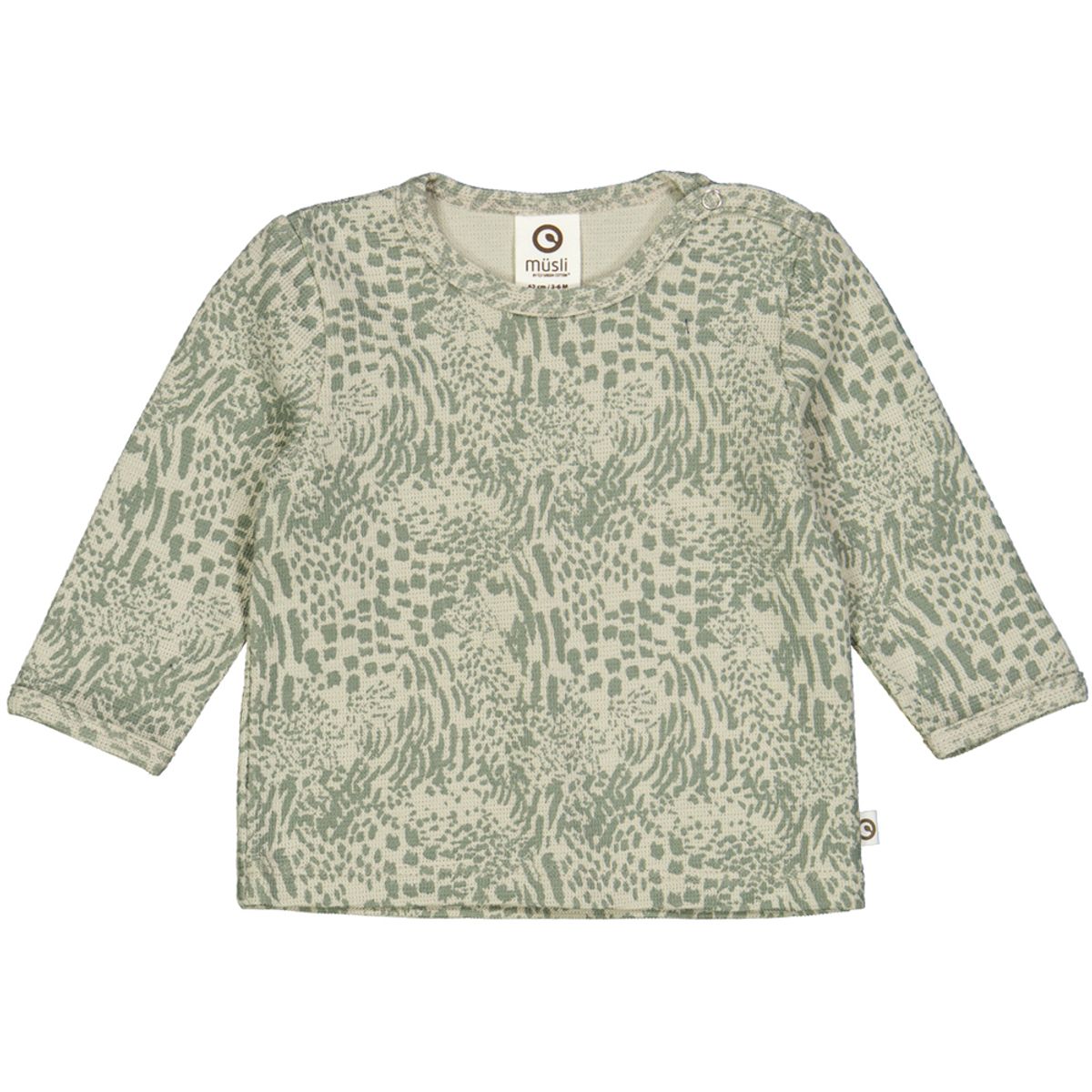 Organic Leopard bluse (18 mdr/86 cm)