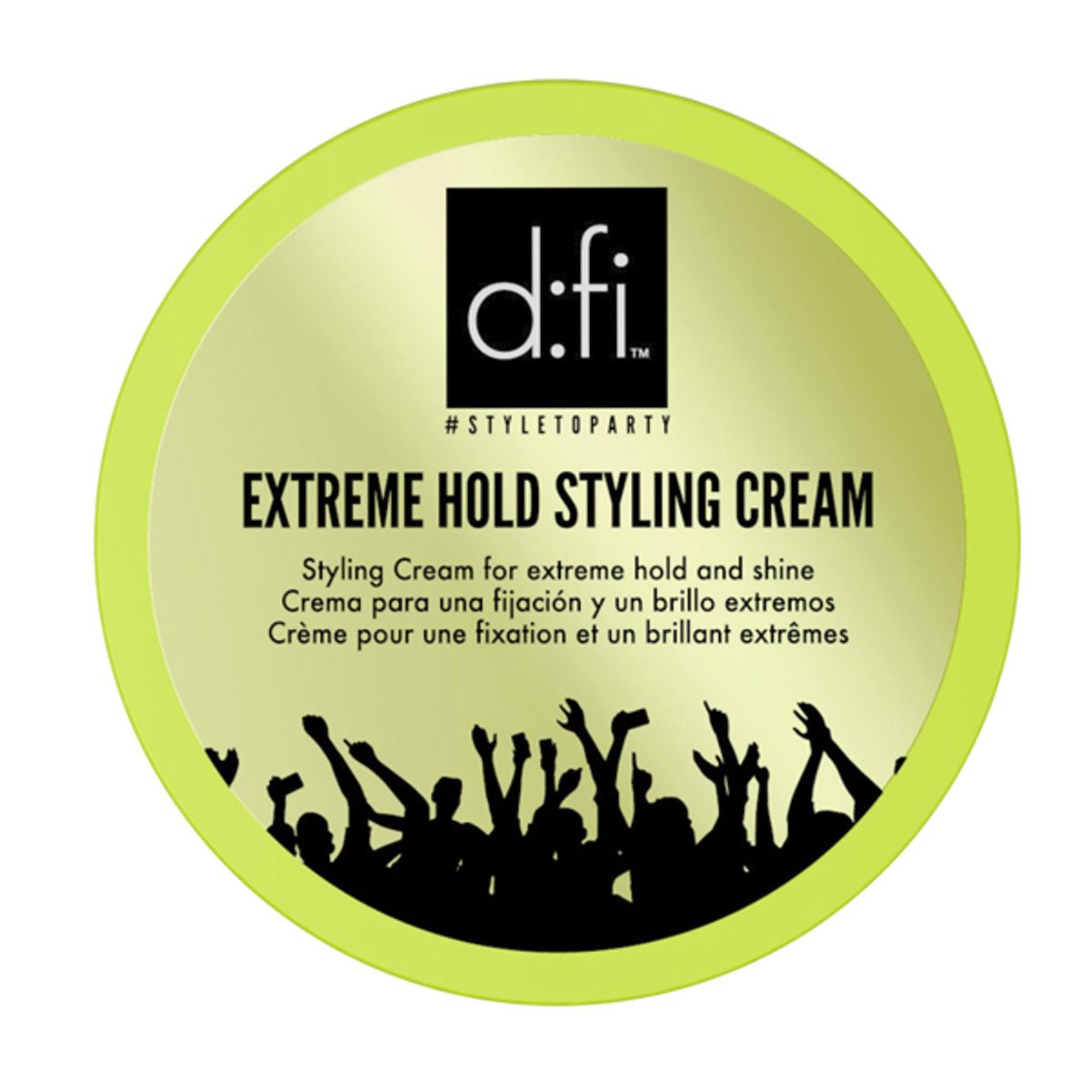 D:fi Extreme Hold Styling Creme 75 ml (grøn)