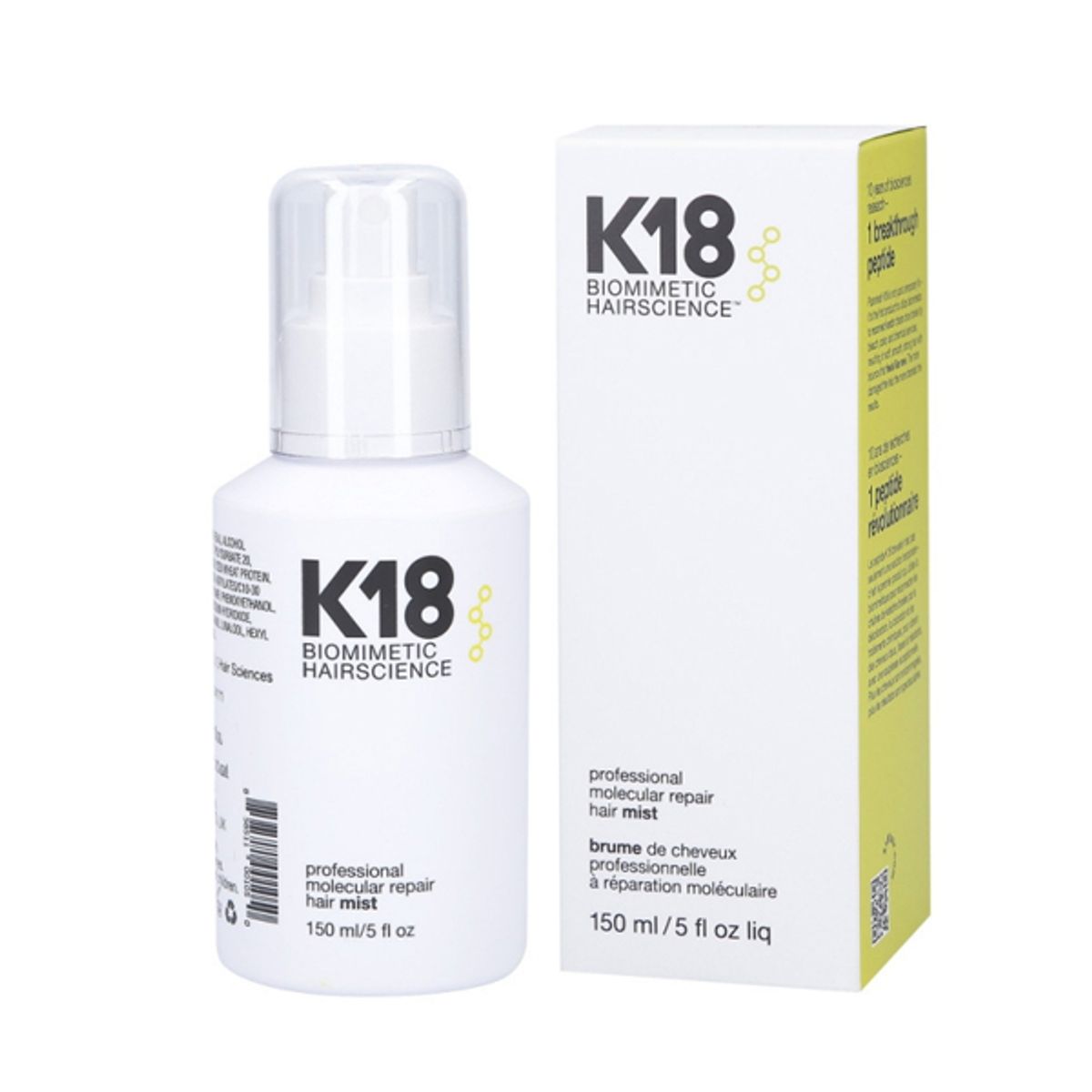 K18 Professional Molecular Repair Hair Mist, 150 ml