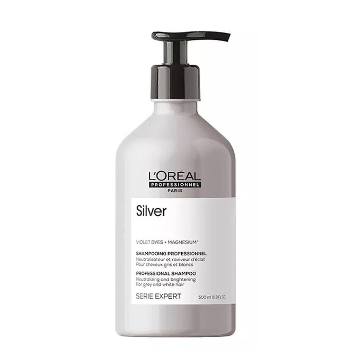 Loreal Magnesium Silver Shampoo 500 ml