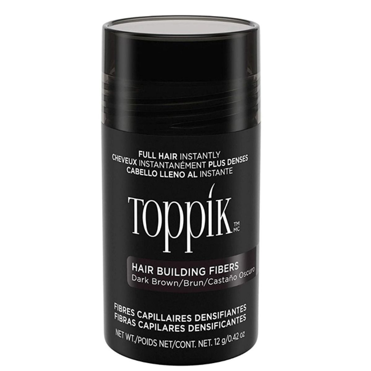 Toppik Hair Building Fibers, 12 g - Dark Brown