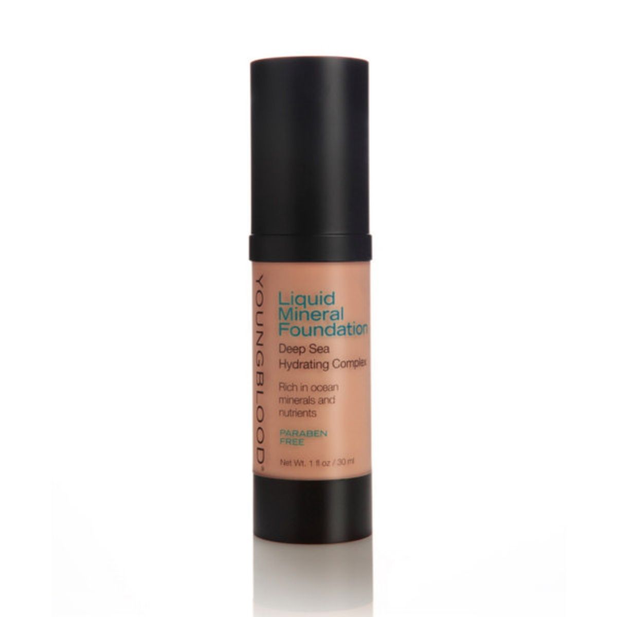 Youngblood Liquid Mineral Foundation, Golden Tan, 30 ml