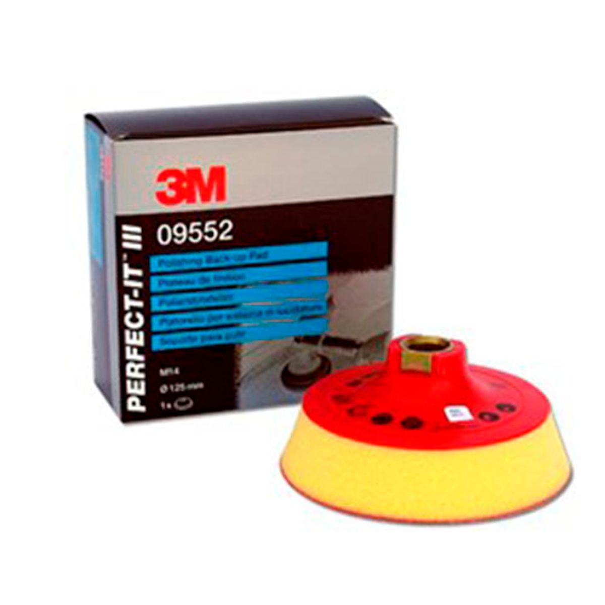 3M 09552 Polishing Back-up Pad - M14 Gev...