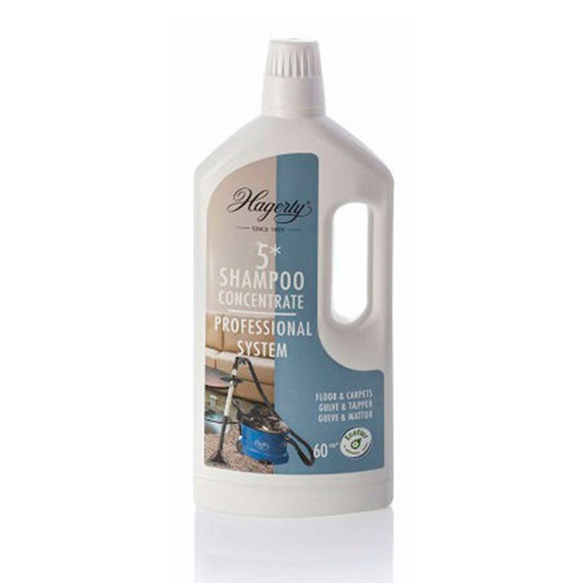 Hagerty Shampoo - effektiv tæppeshampoo 500 ml.