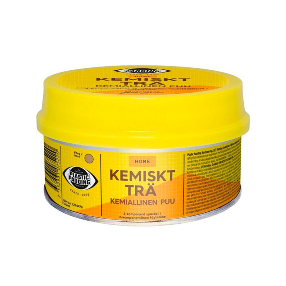 Plastic Padding kemisk træ 2k - 180 ml.