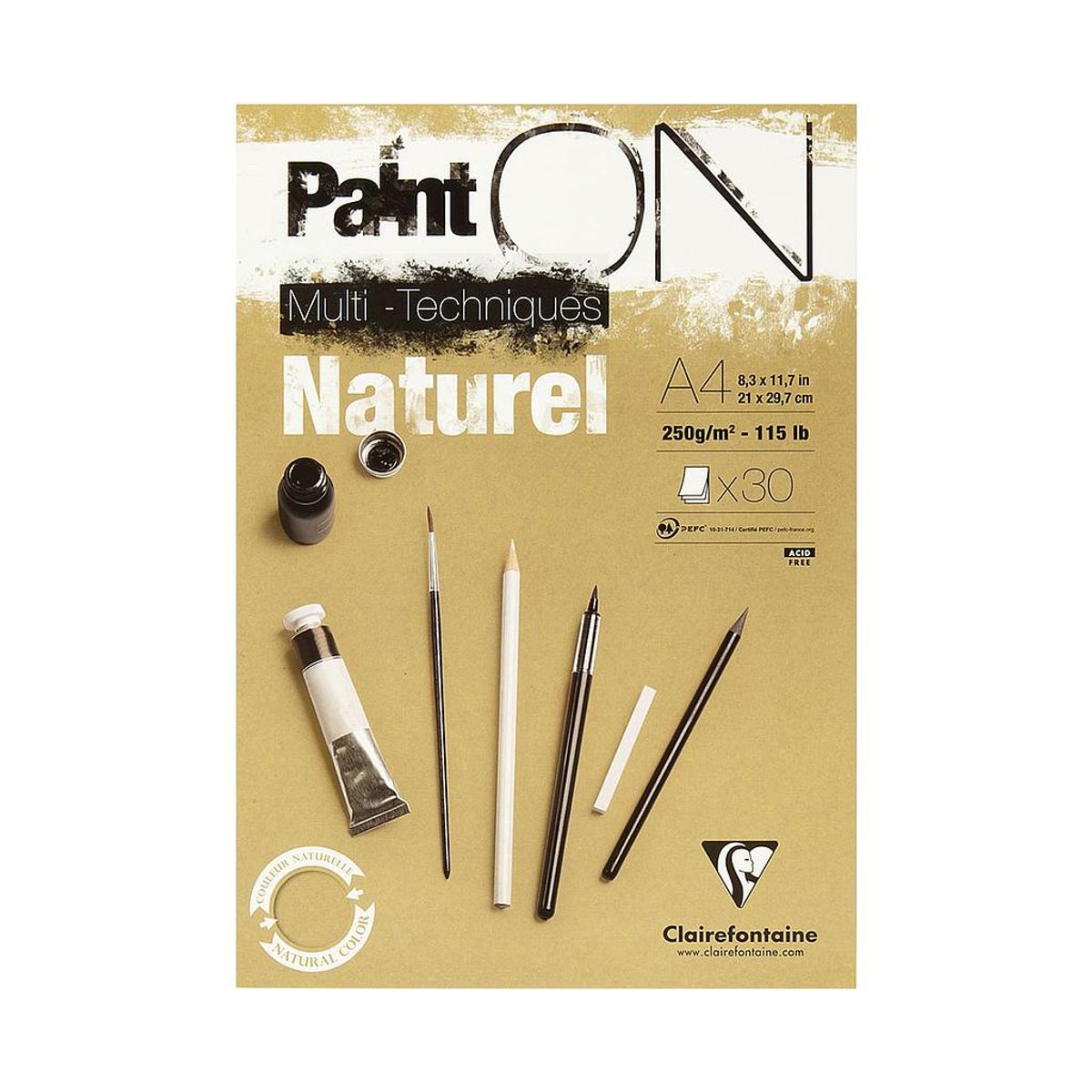 Paint ON - Naturel - 30 ark. A3 - 30 ark