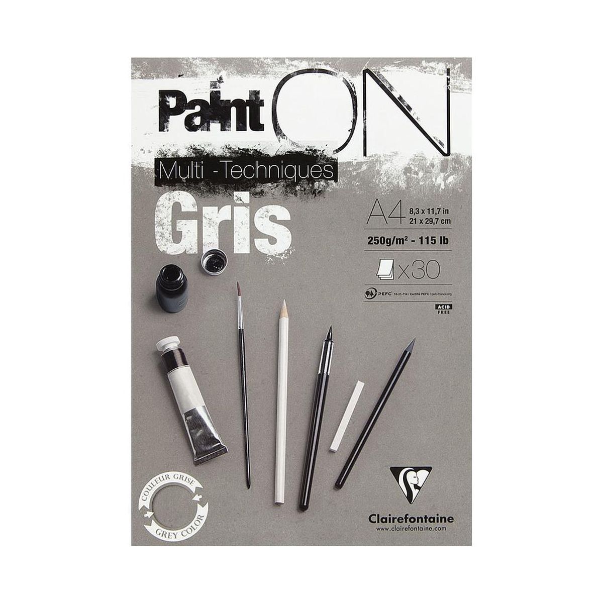 Paint ON - Gris - 30 ark. A3 - 30 ark