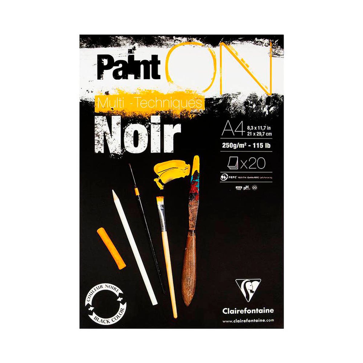 Paint ON - Noir - 20 ark. A3 - 20 ark