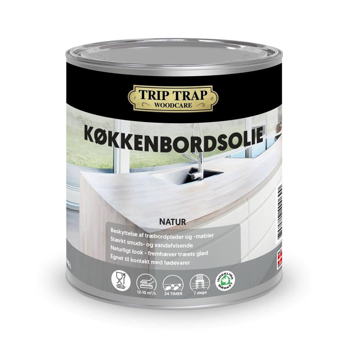 Trip Trap Køkkenbordsolie - 0,75 ltr. Hvid