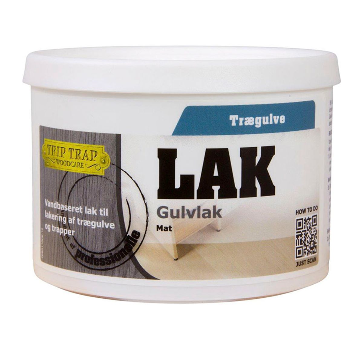 Trip Trap Gulvlak - 0,38 ltr. Mat (Glans 10)